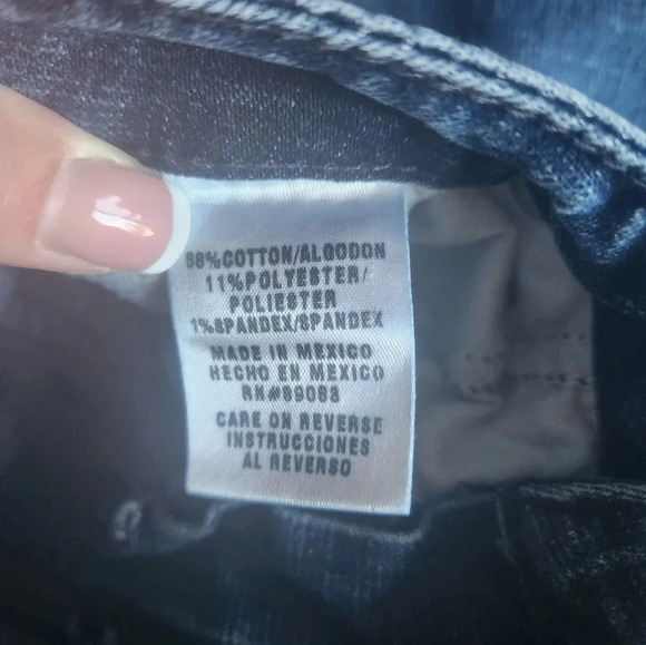 Y2K Pink L.E.I. Boot Cut Jeans Sz 7 - Picture 3 of 10